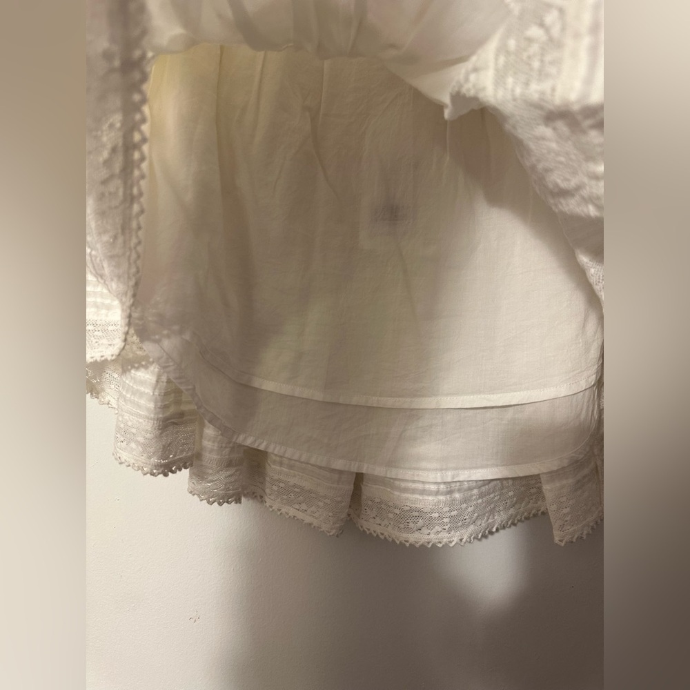 LoveShackFancy Ruffle Mini Skirt - Picture 3 of 8